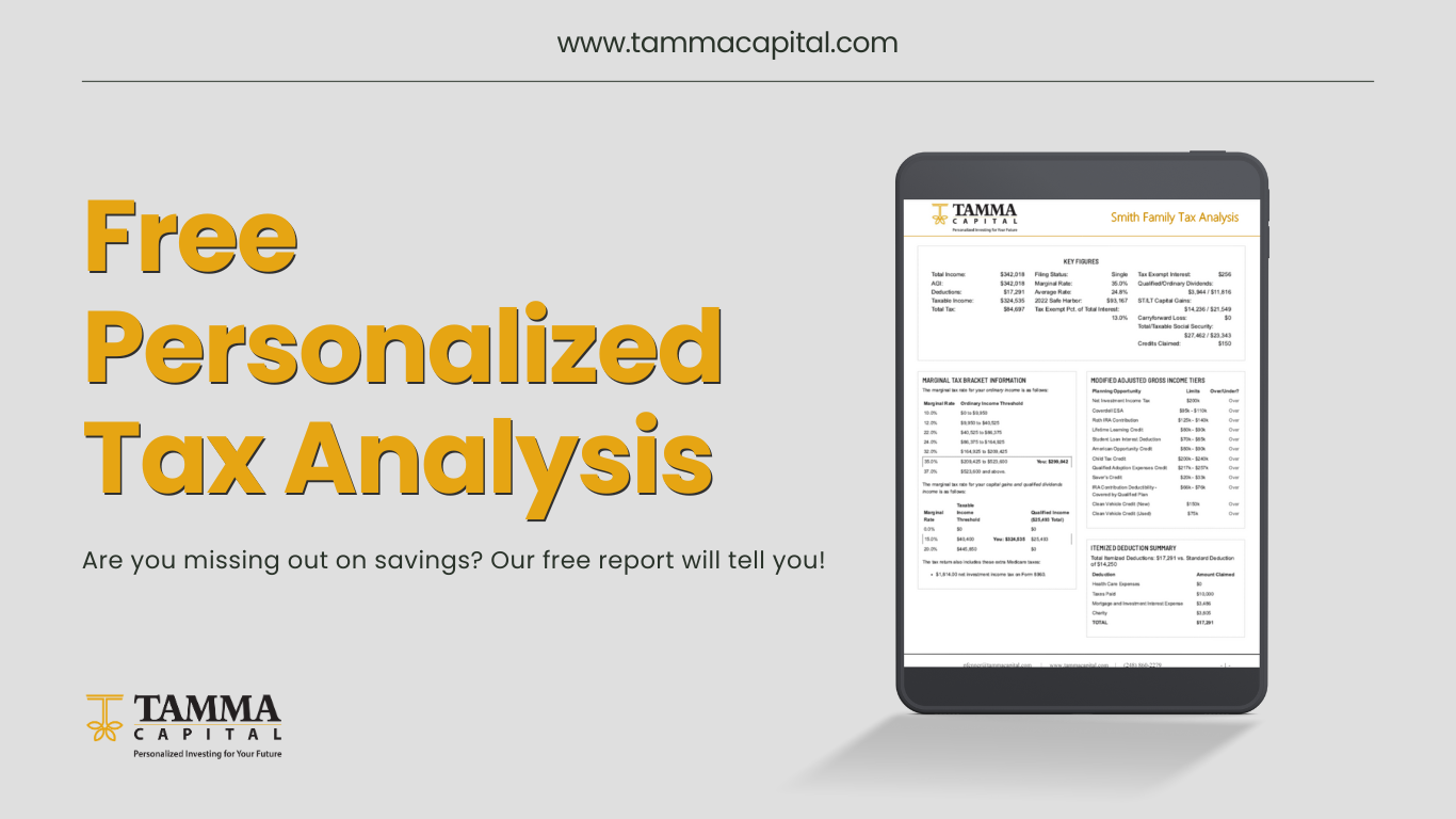 Tax Analysis Dat File TAMMA Capital Tax Analysis Report Download